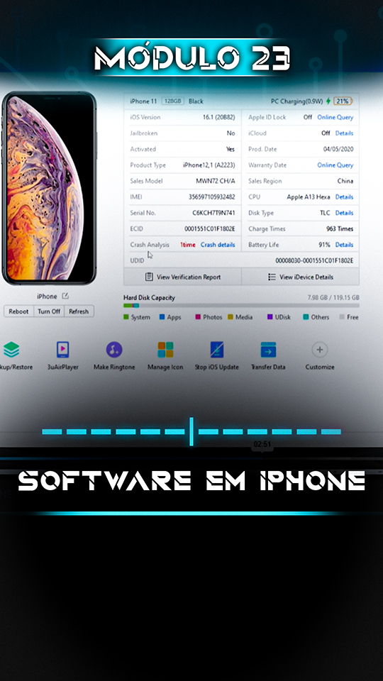 23 software em iphone